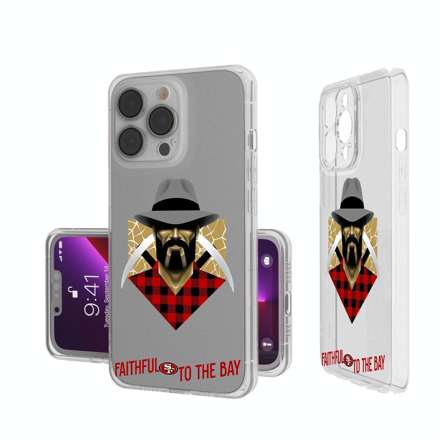 Keyscaper - NFL - San Francisco 49ers iPhone Clear Case - 15 Pro Max - Multicolor price history on PriceWatchPro