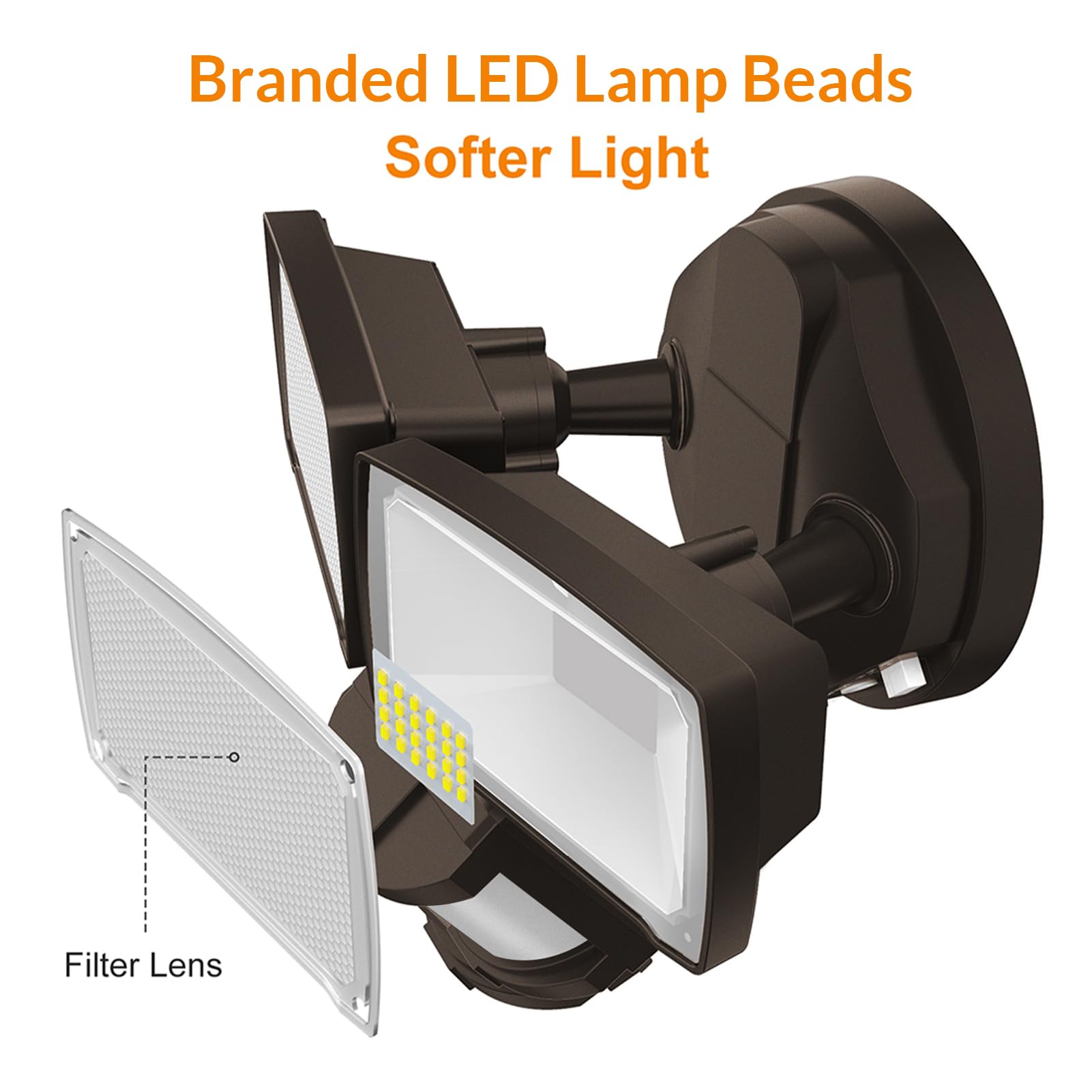 Branded LED Lamp Beads Softer Light Filter Lens