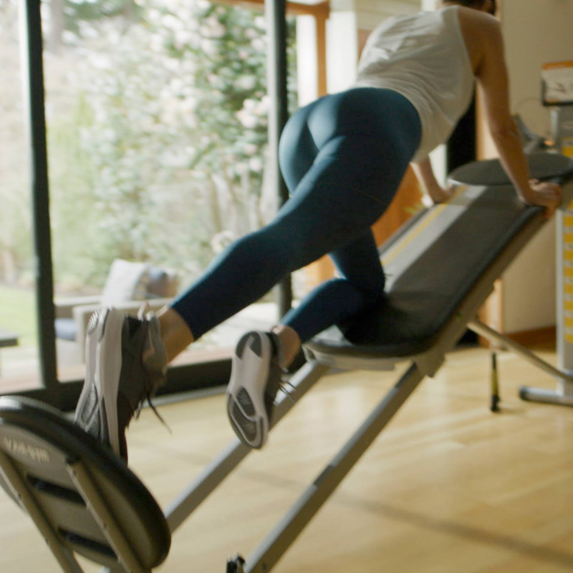 Alt View 2. Total Gym - Total Gym FIT Home Fitness Folding Full Body Workout Exercise Equipment Machine - Black.