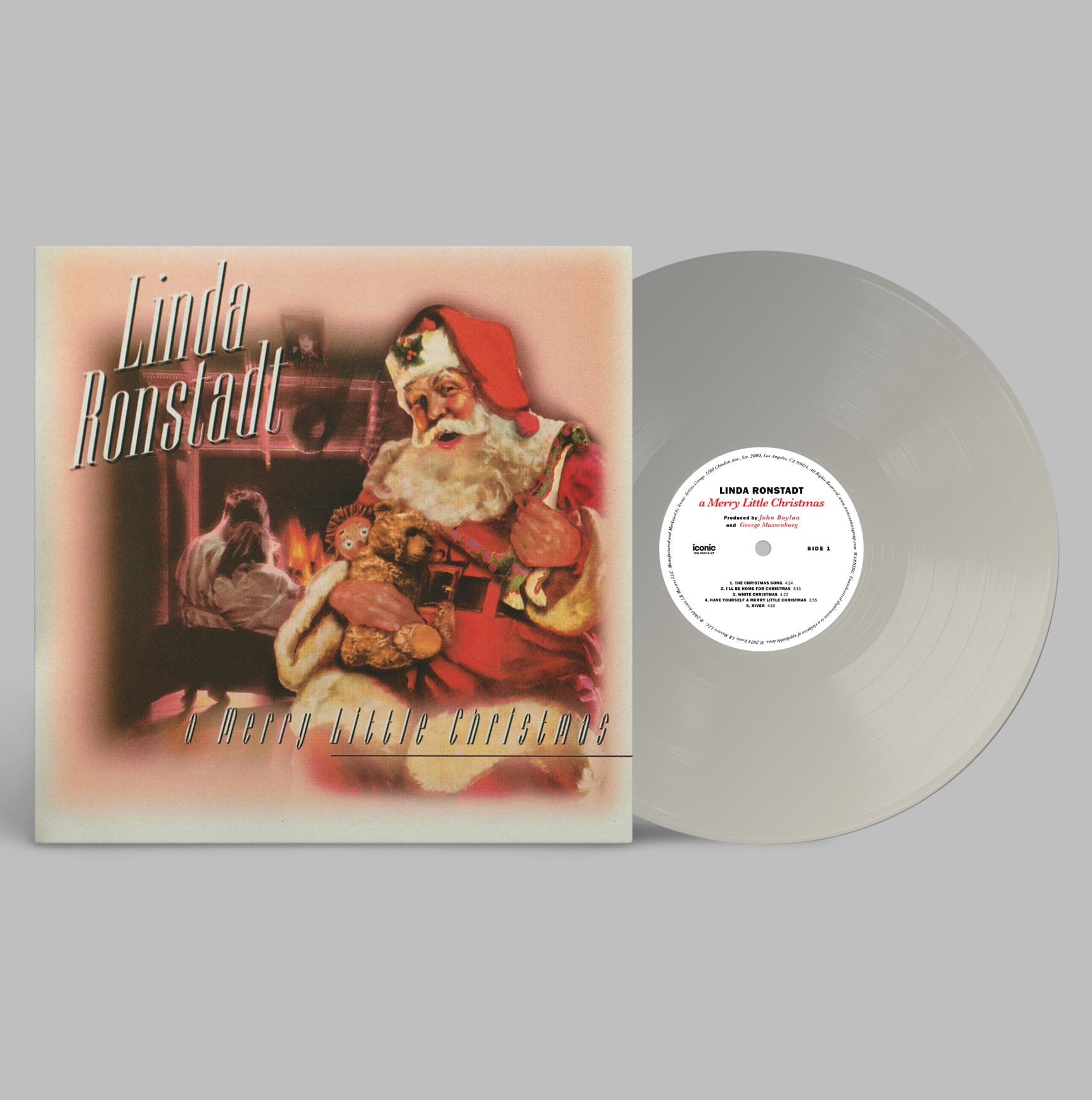 Front. A Merry Little Christmas [LP].