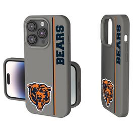 Keyscaper - NFL - Chicago Bears Throwback Logo iPhone Soft Touch Case - 15 - Gray