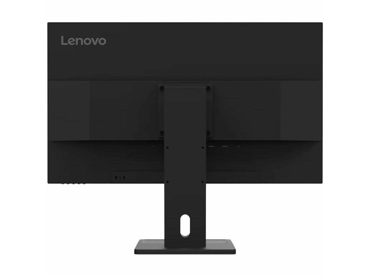 Alt View 5. Lenovo - Lenovo ThinkVision E27Q-40 27" WQHD IPS Monitor - 2560x1440 - 16.7M Colors - 350 Nit - 4 ms - 100 Hz - HDMI/DisplayPort - Raven Black.