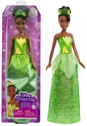 Disney PRINCESS
Princess Tiana
Princesa Tiana
Princesse Tiana
3+
WARNING: CHOKING HAZARD - Small parts. Not for children under 3 years.
ATTENTION: RISQUE DE SOUFFOCATION - Petits éléments. Ne convient pas aux enfants de moins de 3 ans.
CE00 SDE D I EUFEVEN