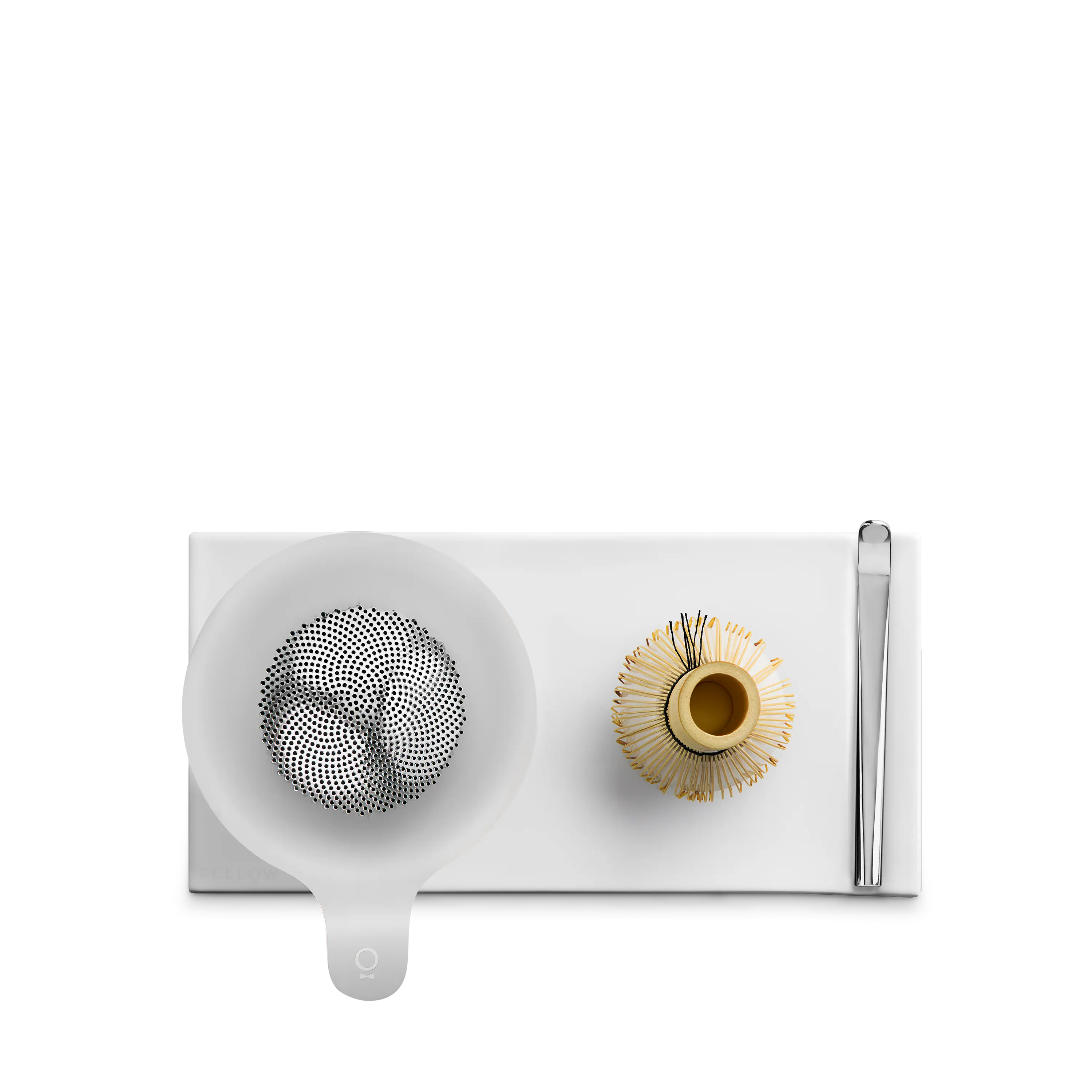 Left. Fellow - Matcha Set with Matching Ceramic Bowl.