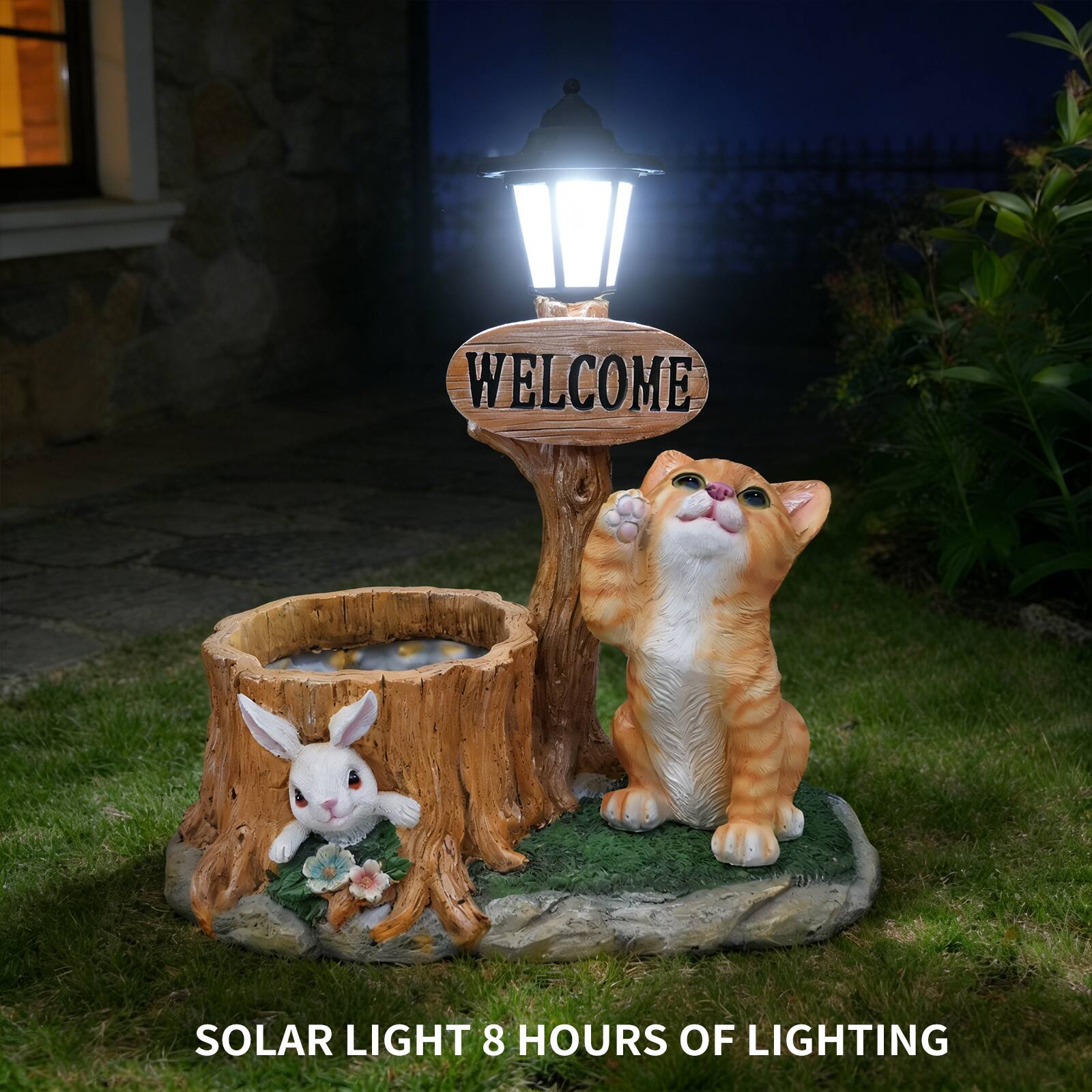 WELCOME  
SOLAR LIGHT 8 HOURS OF LIGHTING