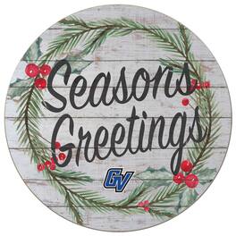 Jardine - Grand Valley State Lakers 20'' x 20'' Season's Greetings Circle - White