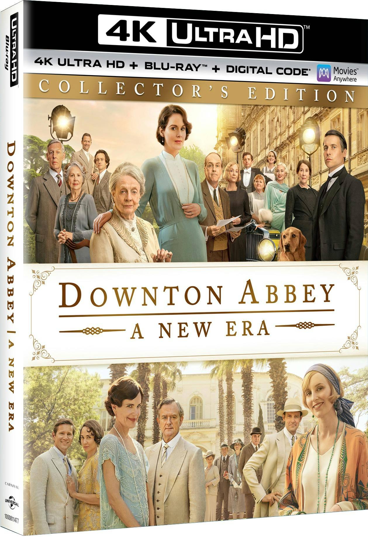Angle. Downton Abbey: A New Era   - 4K Blu-Ray.