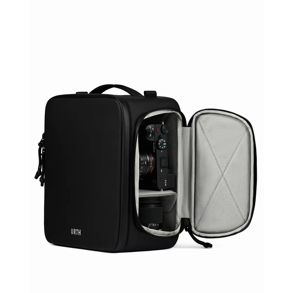 Urth Helios 40L Outdoor Backpack, Stone, w/Medium Core Camera Cube ...