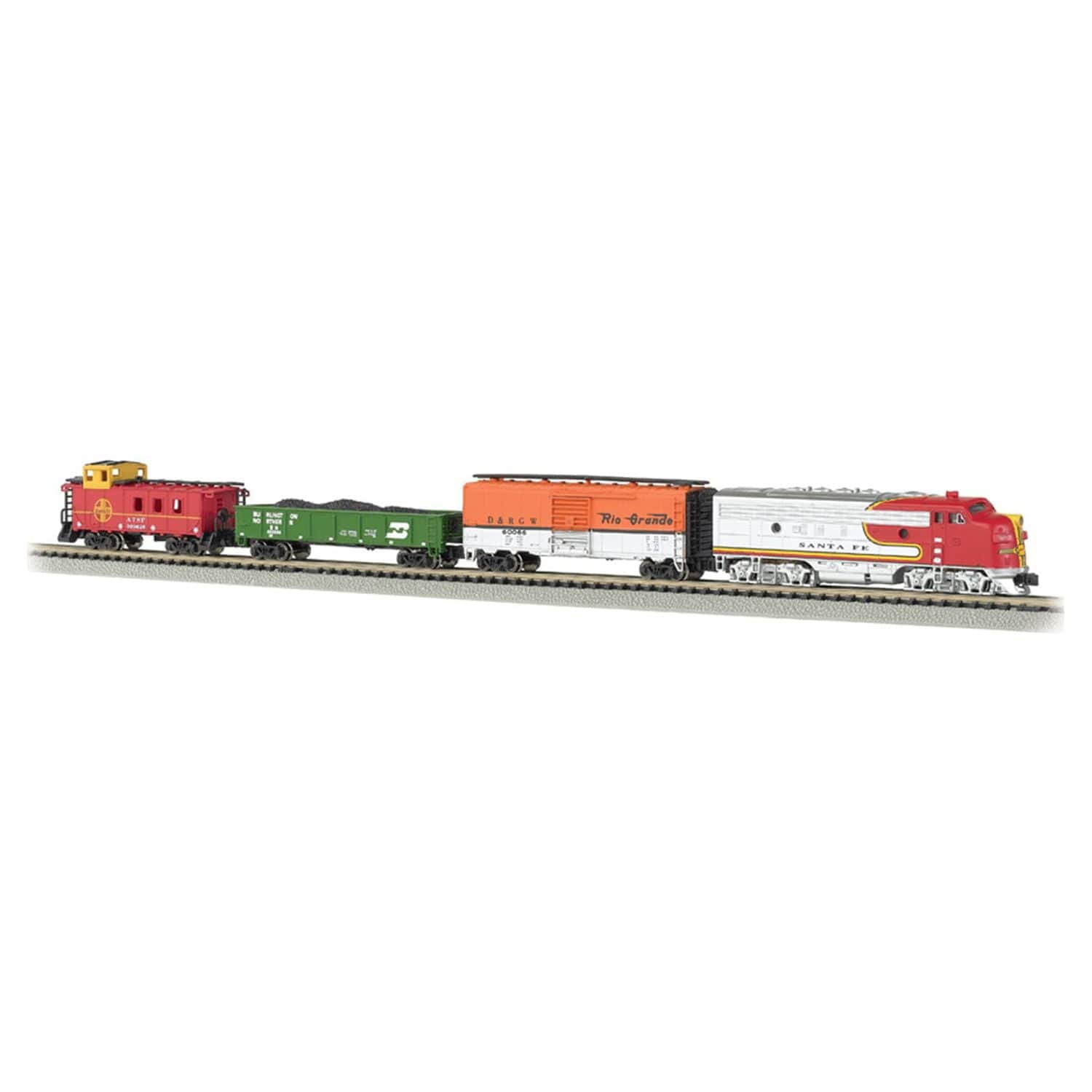 Bachmann - Trains N Scale Super Chief Ready To Run Electric Train Set
