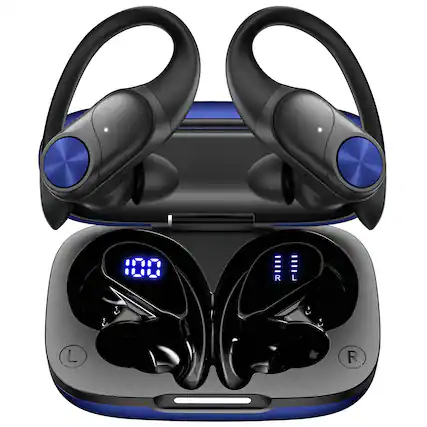Front. VEAT00L - VEAT00L V6 Bluetooth Headphones Wireless Earbuds 88Hrs.