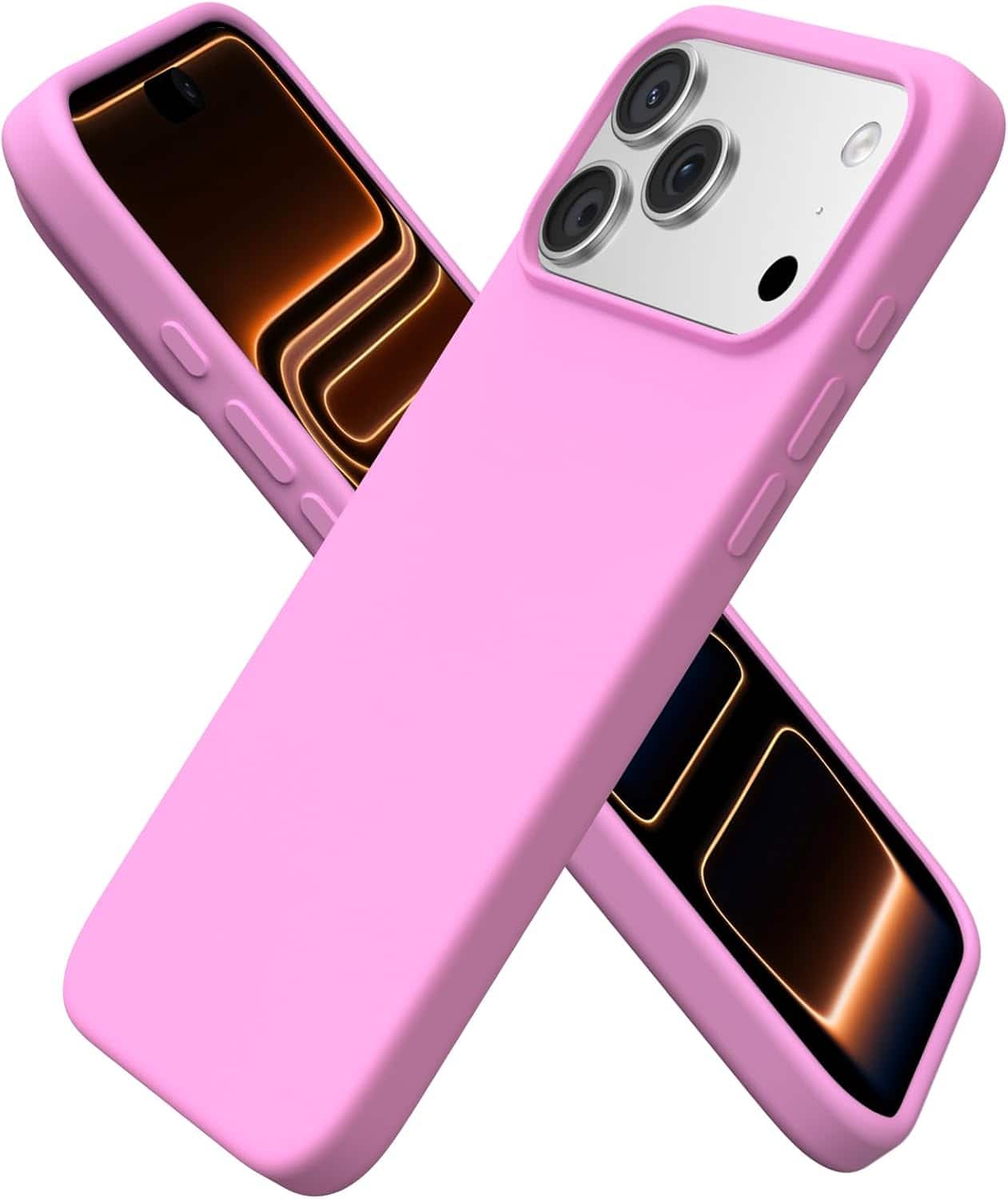 FINEAK - Compatible with iPhone 17 Pro Max Case 6.9" - Cherry Blossom