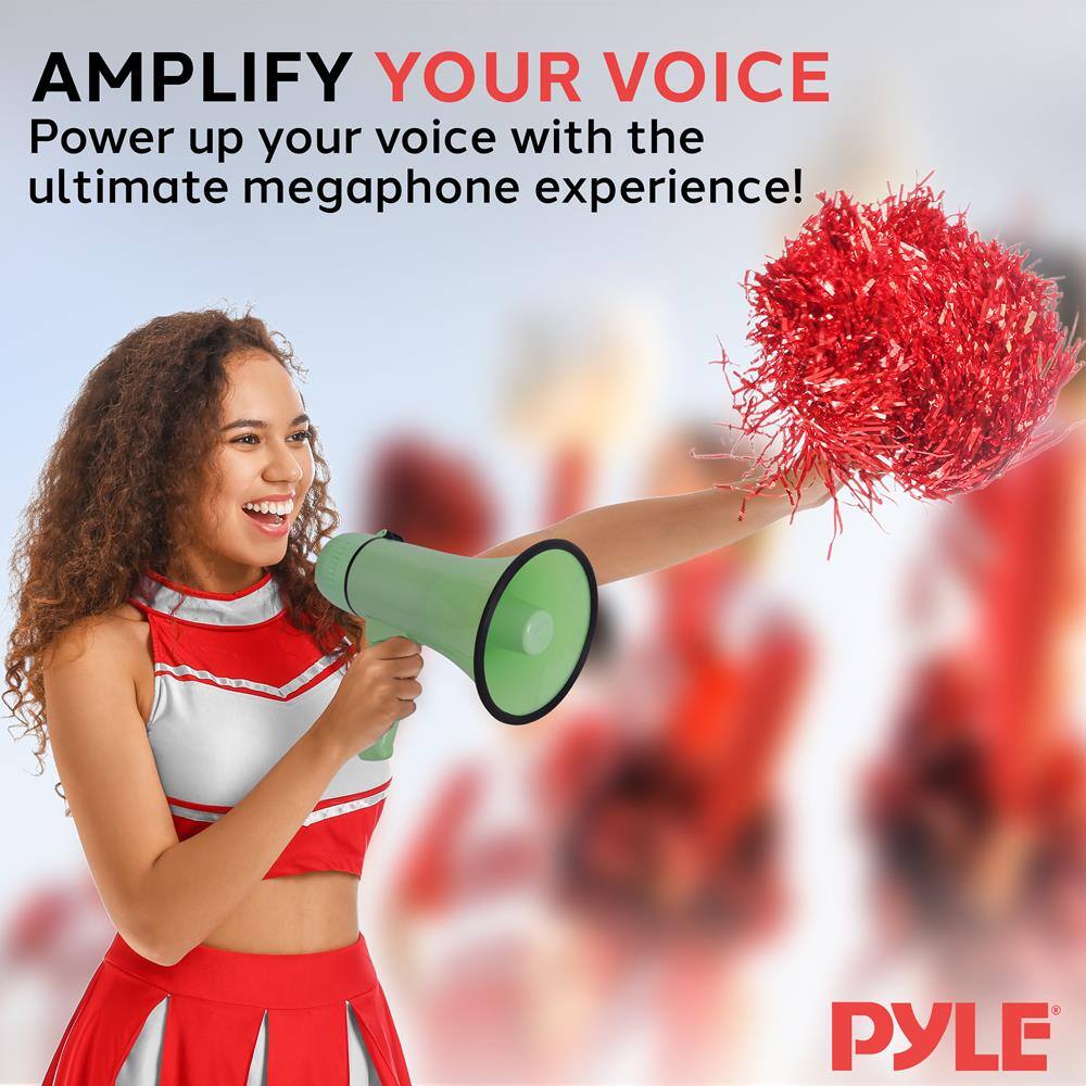 AMPLIFY YOUR VOICE  
Power up your voice with the ultimate megaphone experience!  

PYLE