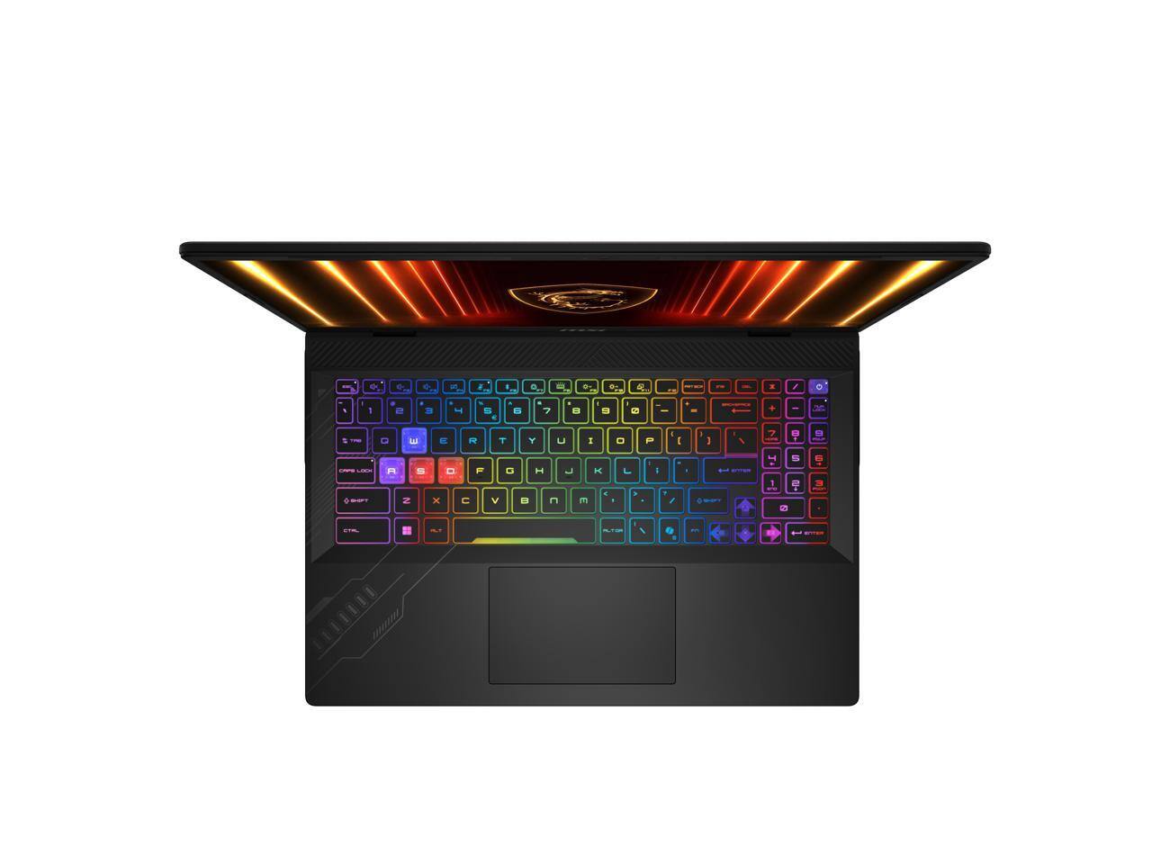 Alt View 10. MSI - MSI 16" 240Hz Intel Core Ultra 7 RTX 5060 32GB DDR5 1TB SSD Windows 11 (Crosshair 16 HX) - Gray.