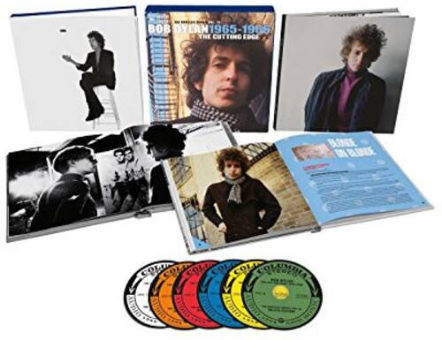 BOB DYLAN 1965-1966  
THE CUTTING EDGE

BOB DYLAN  
ON THE ROAD  
IN THE BLUES

COLUMBIA RECORDS