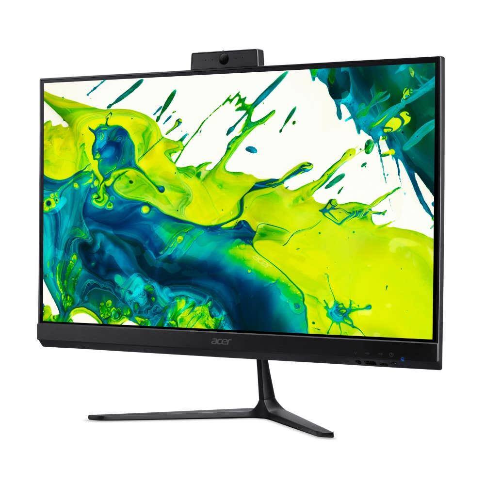 Left. Acer - Aspire C24-2G-UR12 All-in-One Desktop 23.8" FHD IPS AMD Ryzen 7 16GB RAM 1TB SSD.