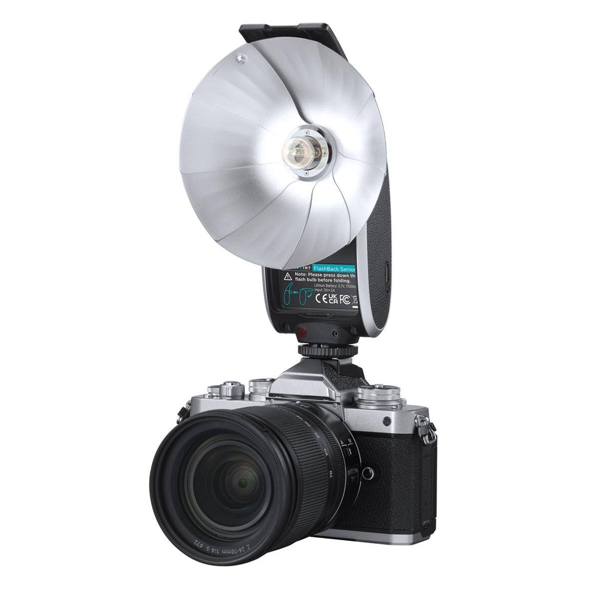 NT FlashBack Seric Note: Please press down the flash bulb before folding.  
Union IN T UK  
$72  
1:4 24-70mm