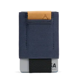 Nomatic - Wallet for Men and Women: Slim Durable Minimalistic Wallet, Easy Access Pull Tab, Cash Pocket, and Holds 4-14 Cards - Navy