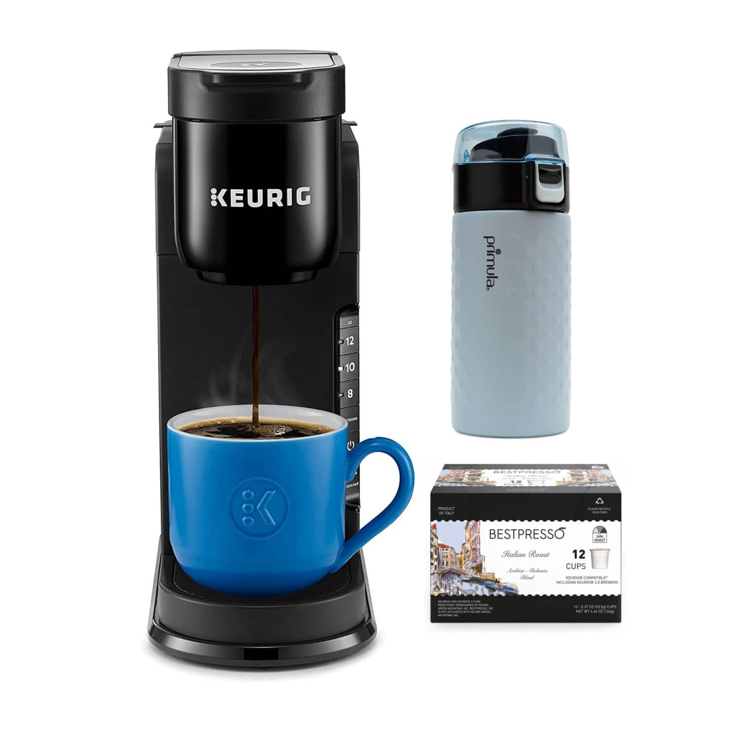 Keurig - K-Express Single Serve Coffee Brewer with Tumbler and K-Cup - Black