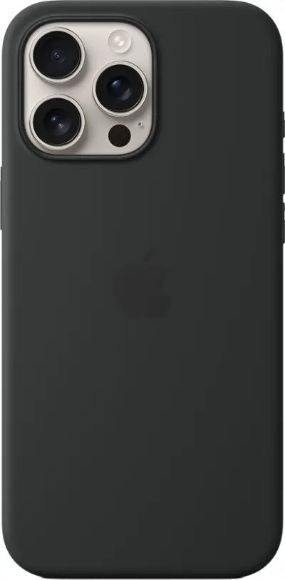 iPhone 16 Pro Max Silicone Case with MagSafe – Plum - Apple