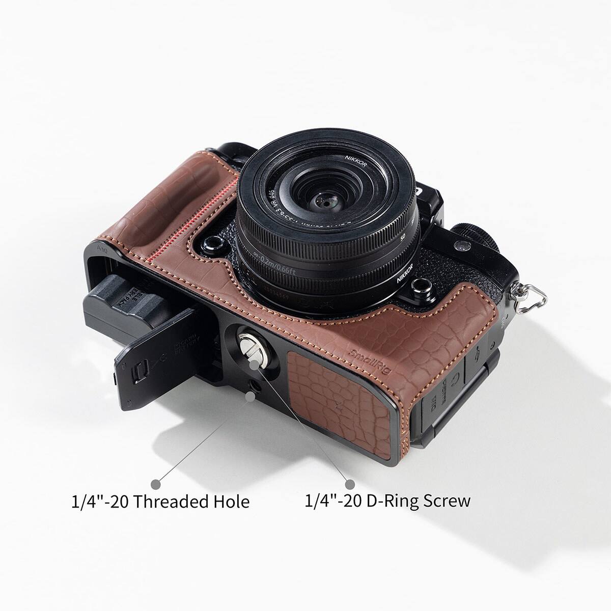 AN H ELE E 9.ce. PERAR 5:0.2m/0.66ft 66ft 7 5e NDe SmallRig a  Case 9 A 1/4"-20 Threaded Hole 1/4"-20 D-Ring Screw