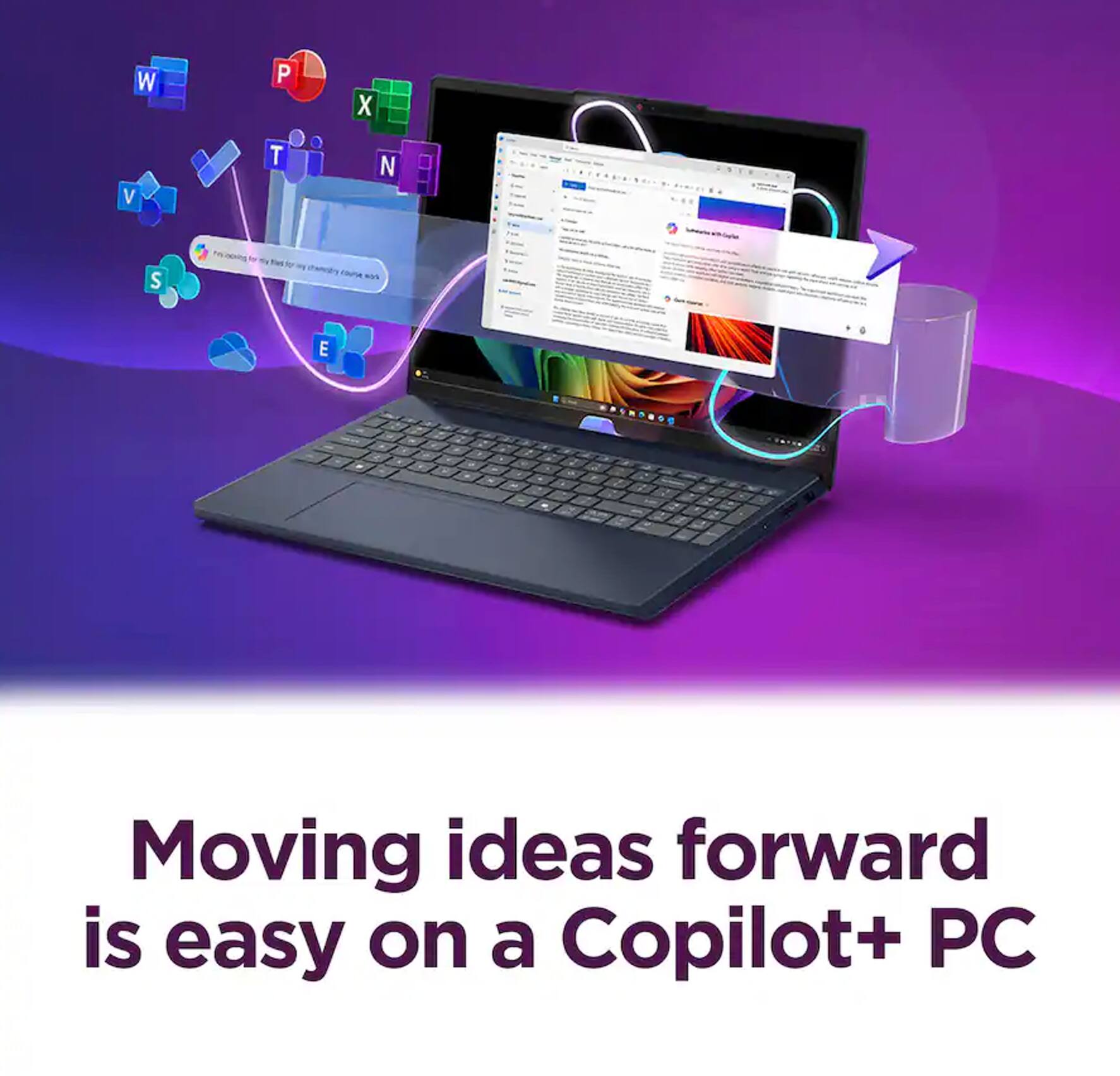 W  
P  
X  
V  
T  
N  
S  
E  

Moving ideas forward is easy on a Copilot+ PC