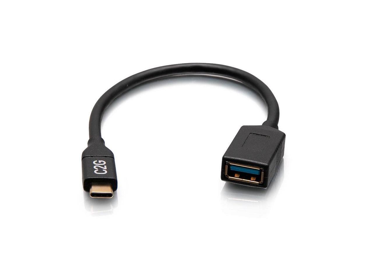 Alt View 1. Cables to Go - C2G USB C to USB 3.2 Adapter - M/F.