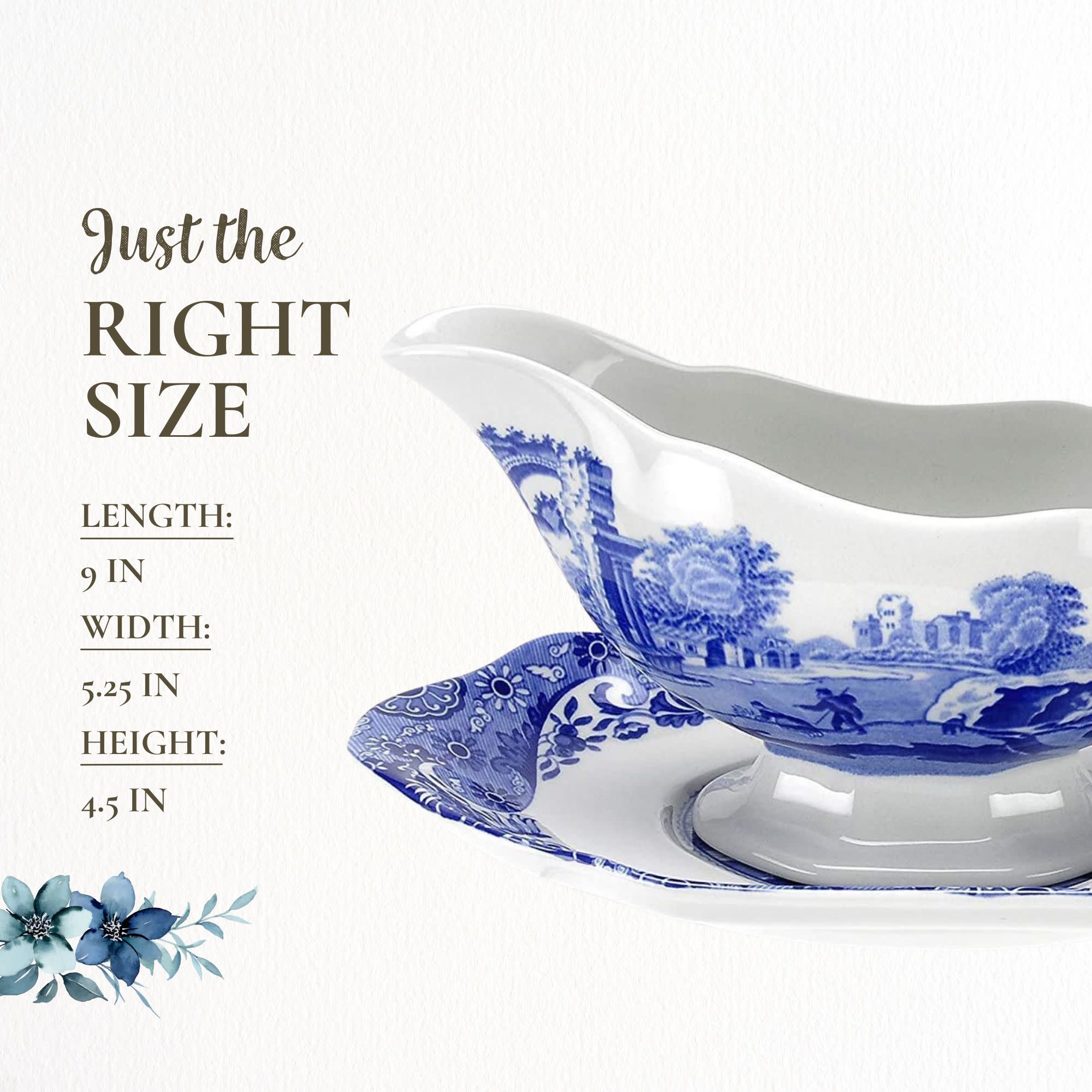 Just the RIGHT SIZE

LENGTH: 9 IN  
WIDTH: 5.25 IN  
HEIGHT: 4.5 IN