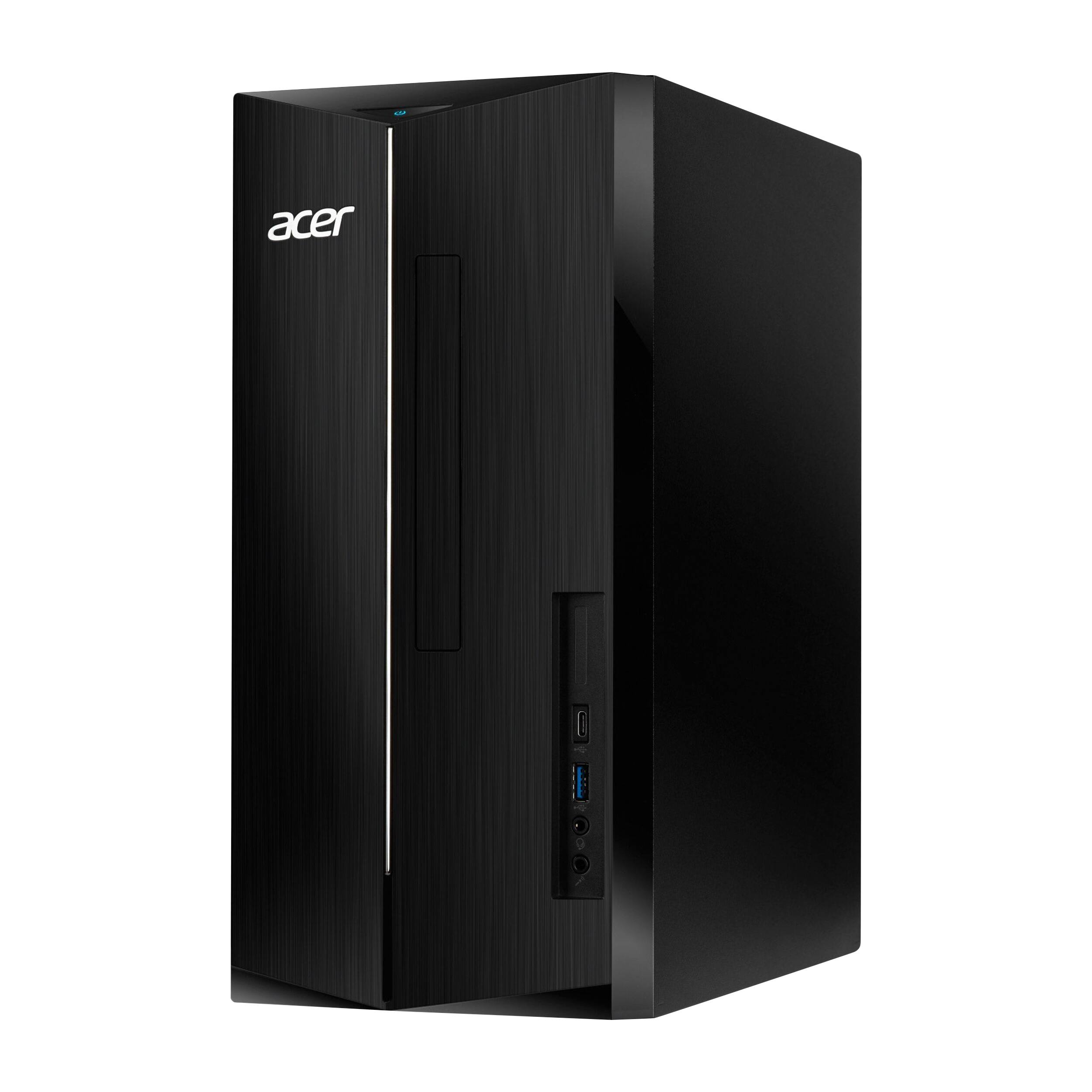 Alt View 5. Acer - Acer Aspire Desktop,Intel Core i5-14400,16GB DDR5,512GB SSD+160GB Dock Set,Keyboard & Mouse,Wi-Fi 6E,Win 11,Black - Black.