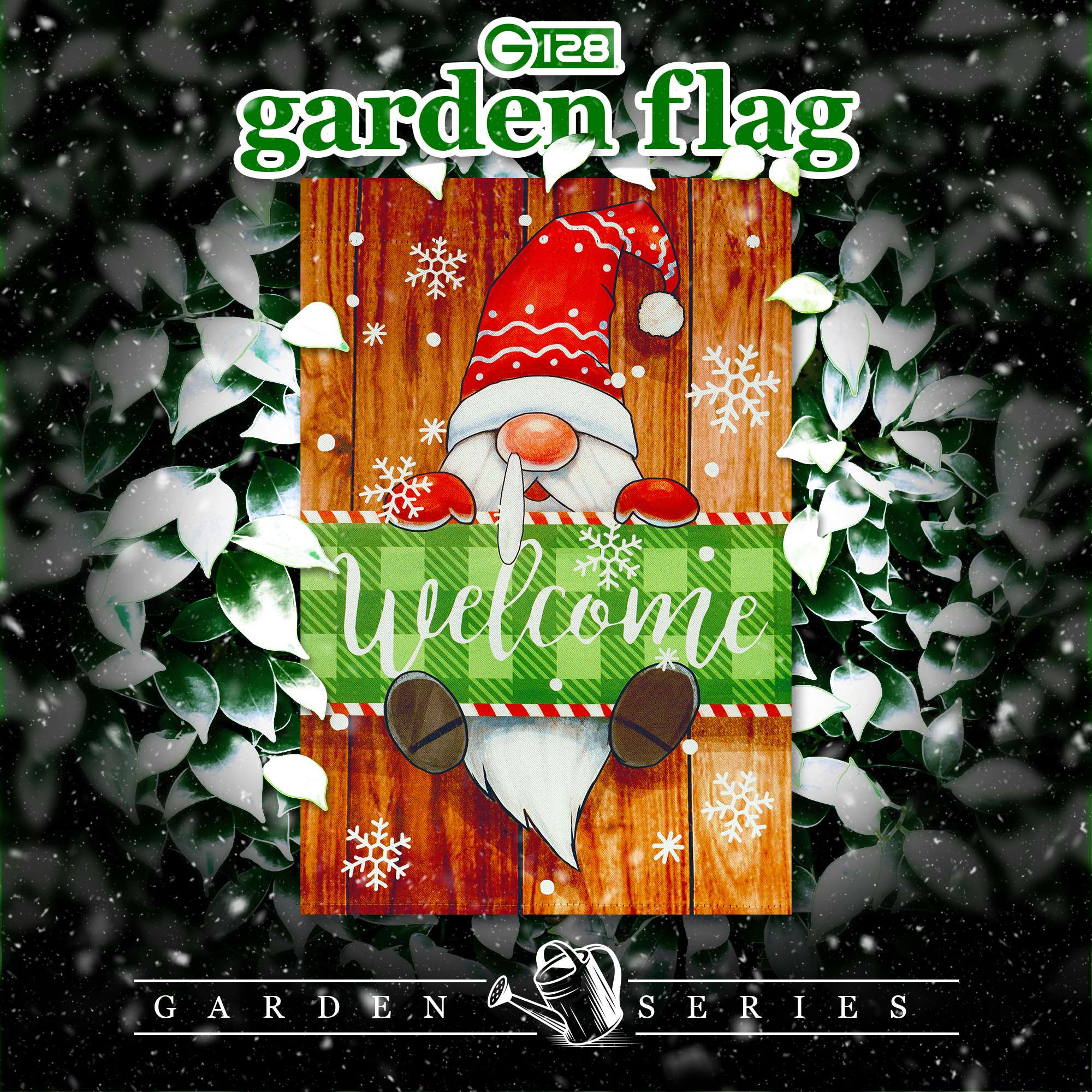 G 128 garden flag  
Welcome  
GARDEN SERIES