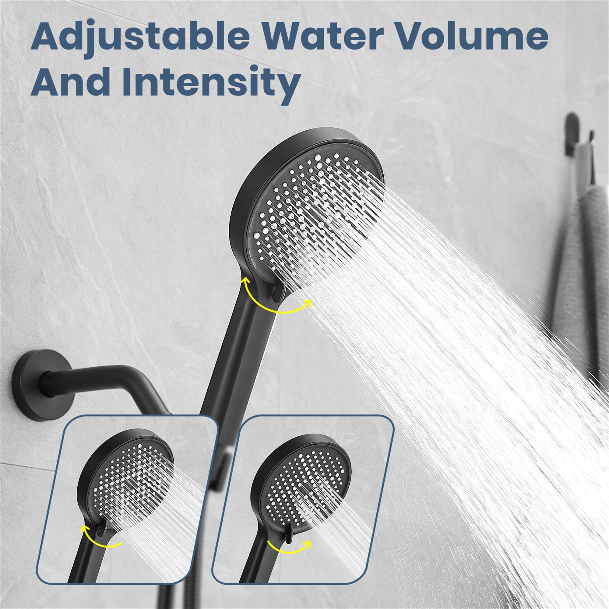 Adjustable Water Volume And Intensity