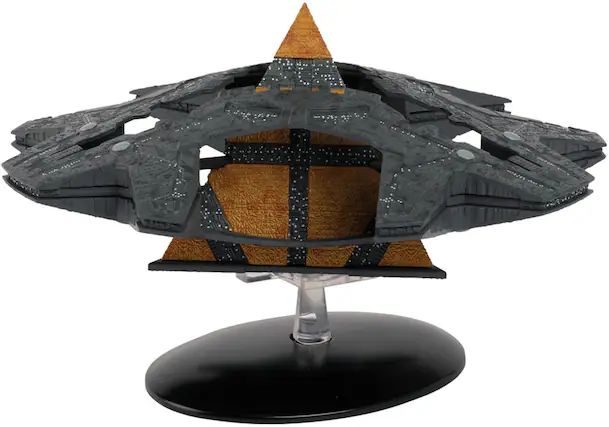 Front. PopMarket - Stargate - Goa-uld Mothership Die-Cast 6" Ship - COLLECTIBLES - Multicolor.