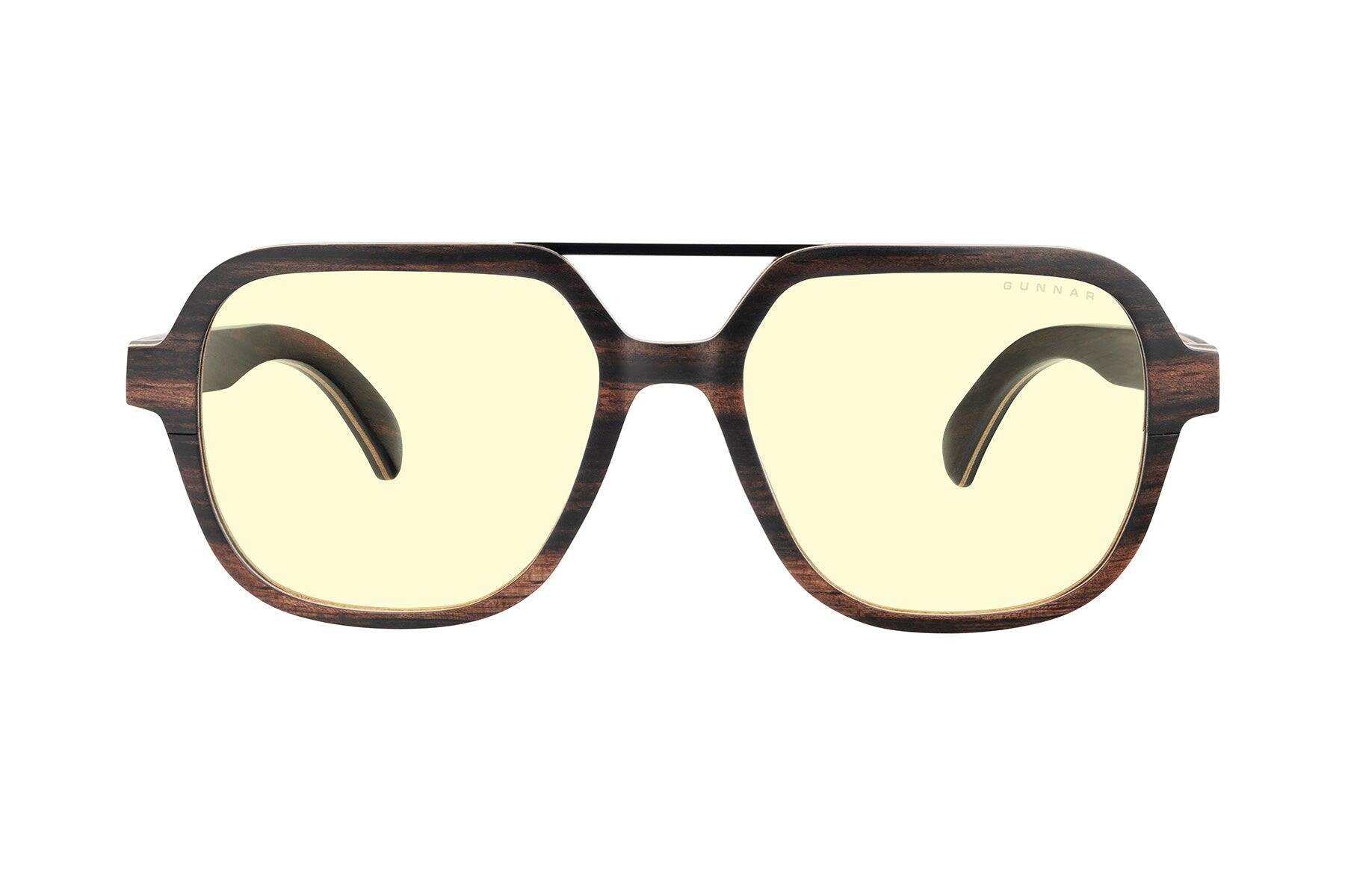 Alt View 5. GUNNAR - GUNNAR Computer Glasses  -  Humboldt, Ebony (wood), Clear Pro Lens - Blue Light Blocking, For Designers/Photographers - Ebony.