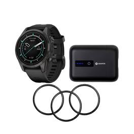 Garmin - epix Pro Gen 2 Sapphire Edition Smartwatch (Gray) with Accessories Bundle - Gray - (2025)