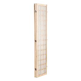 VEVOR - Room Divider, 4 Panel Japanese Room Divider, Folding Privacy Screen Indoor, Portable Partition Dividers - Natural