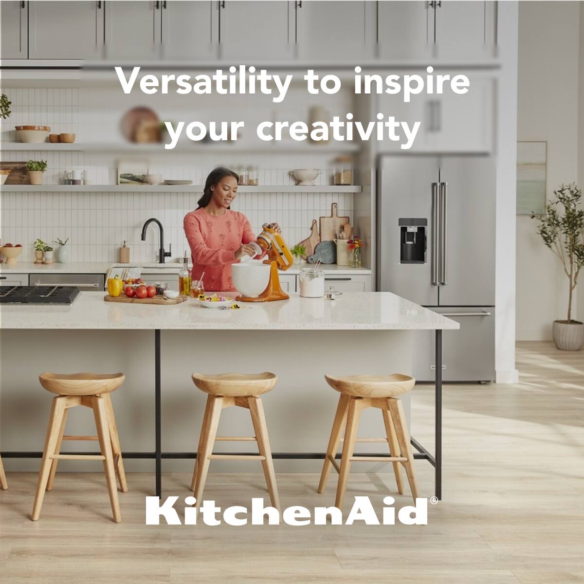 Versatility to inspire your creativity

KitchenAid