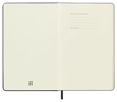 Alt View 1. Moleskine - Professional Notebooks, 5" x 8.25", College Ruled, 120 Sheets - Black.