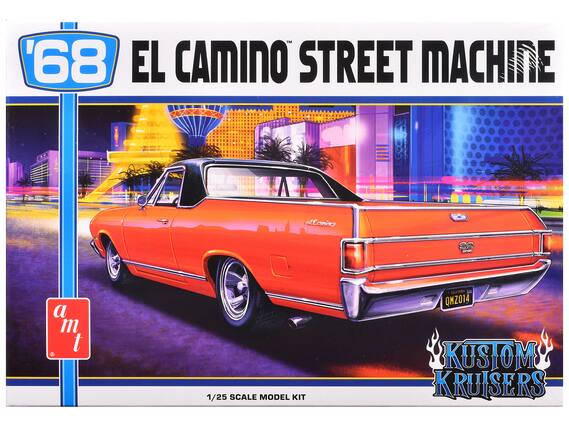 '68 EL CAMINO STREET MACHINE
Corino SS
1/25 SCALE MODEL KIT
KUSTOM KRUISERS
a m t