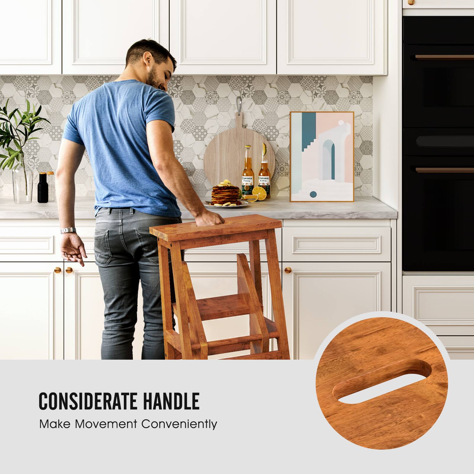CONSIDERATE HANDLE  
Make Movement Conveniently