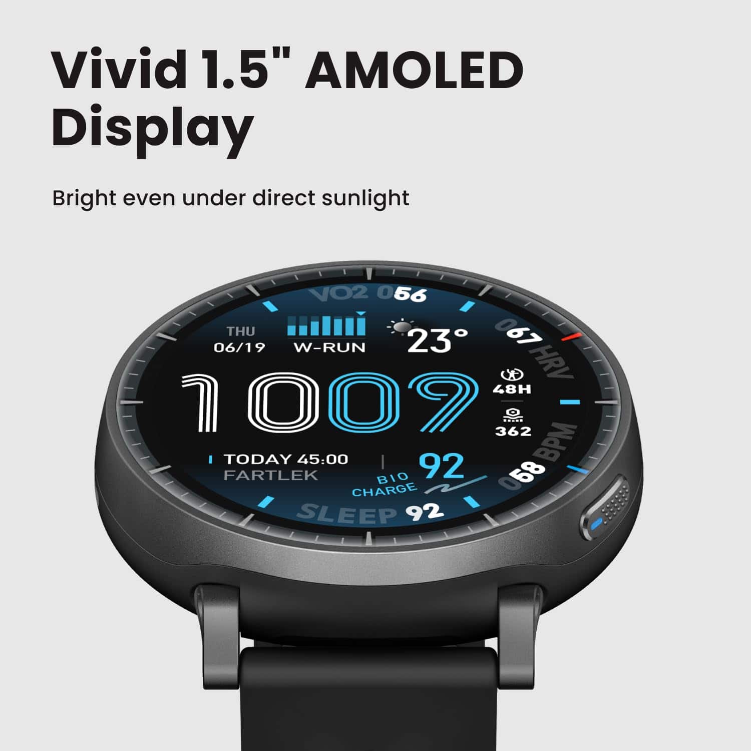 時計 Amazfit Active Max 48mm Amazfit Active Max Smartwatch 48mm Silicone Black (2025) - Best Buy
