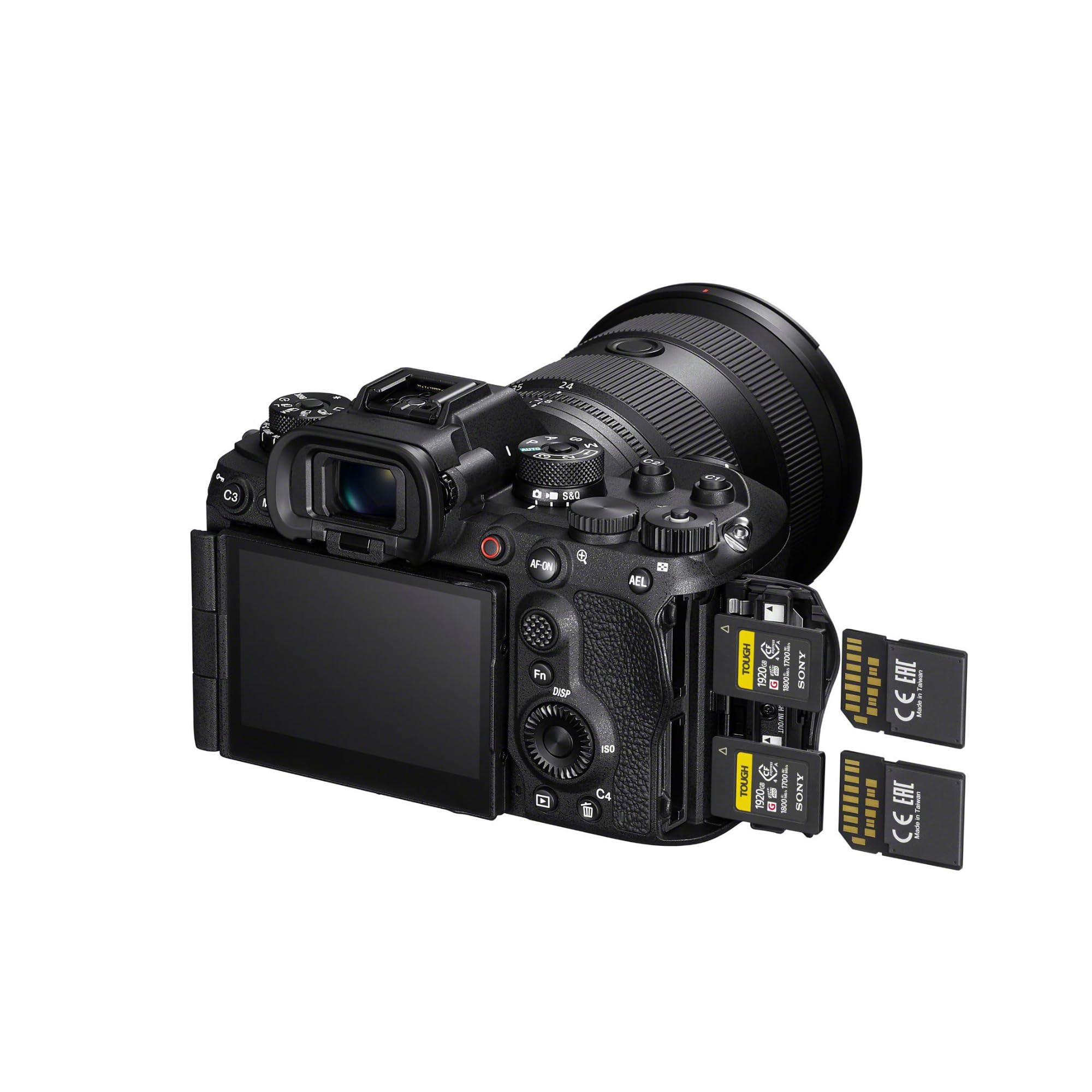 0
24
M
C3
S&Q
AF-ON
B
AEL
Fn DISP
SO C4
A A
TOUGH TOUGH
A ZX 1/00 1920cm A G 1000 15/19/12/2014  1700 1920cm A 0: 1900
SONY SONY
CEL _EAC MEM 100000 EAC THE CE AND