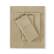 Back. Sweet Home Collection - All Season Reversible Bed-in-A-Bag Solid Color Comforter & Sheet Set, Queen - Taupe.