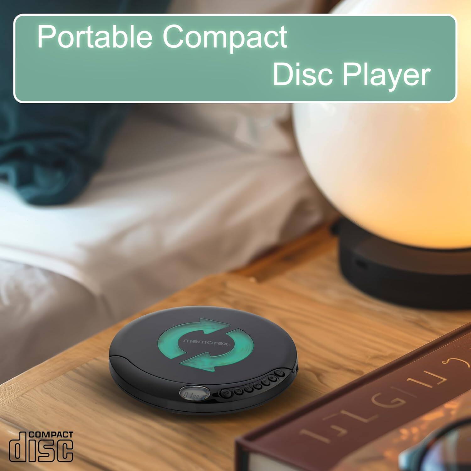 Portable Compact Disc Player  
COMPACT disc memorex