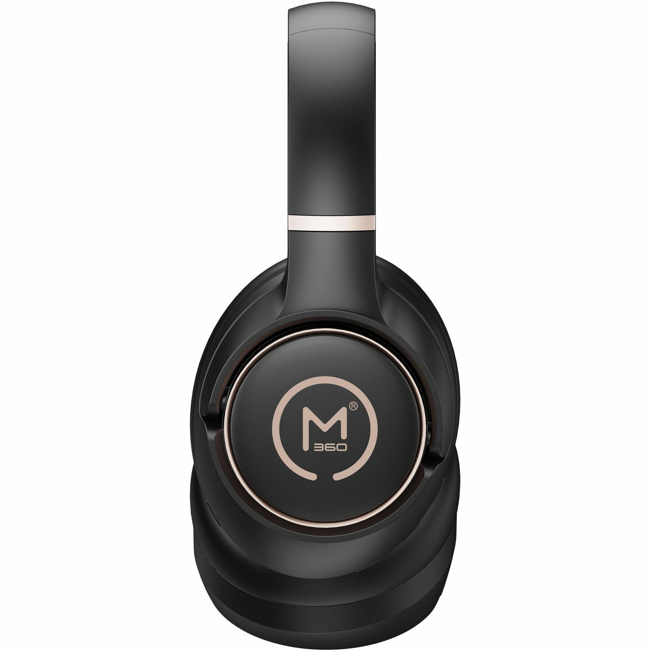 Alt View 5. Morpheus 360 - Morpheus 360 Eclipse SPT Hybrid Wireless Noise Canceling Headphones - 3D Spatial Audio - 80H Playtime - Protective Case - Unknown.