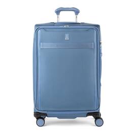 Travelpro - Versapack + Lightweight Softside Expandable 25" Checked Spinner - Elemental Blue