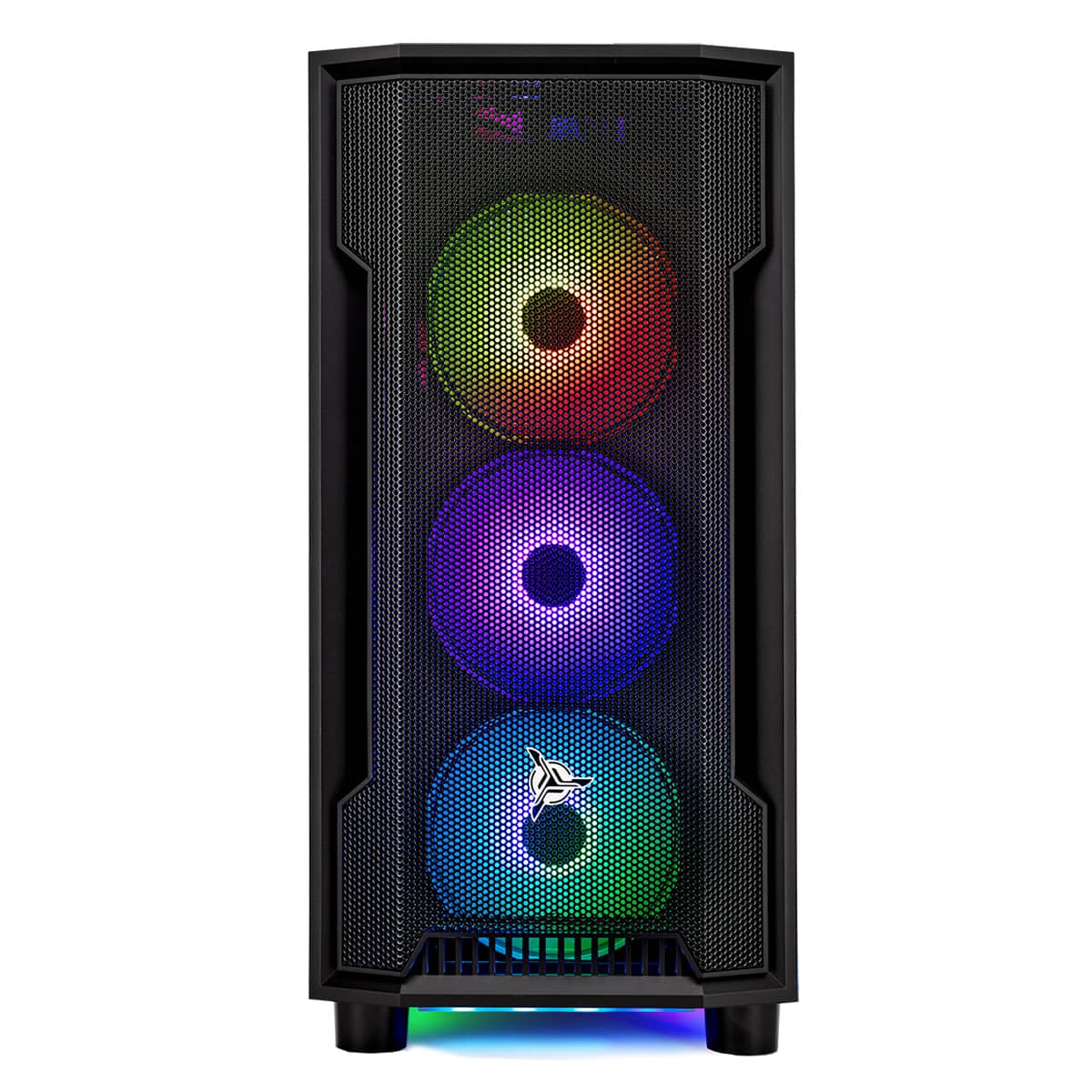 Left. Skytech Gaming - Skytech SHADOW4 - Intel Core i5 14400F, 5060, 32GB 6000 MHz DDR5 RAM, 650W GOLD PSU - Black.