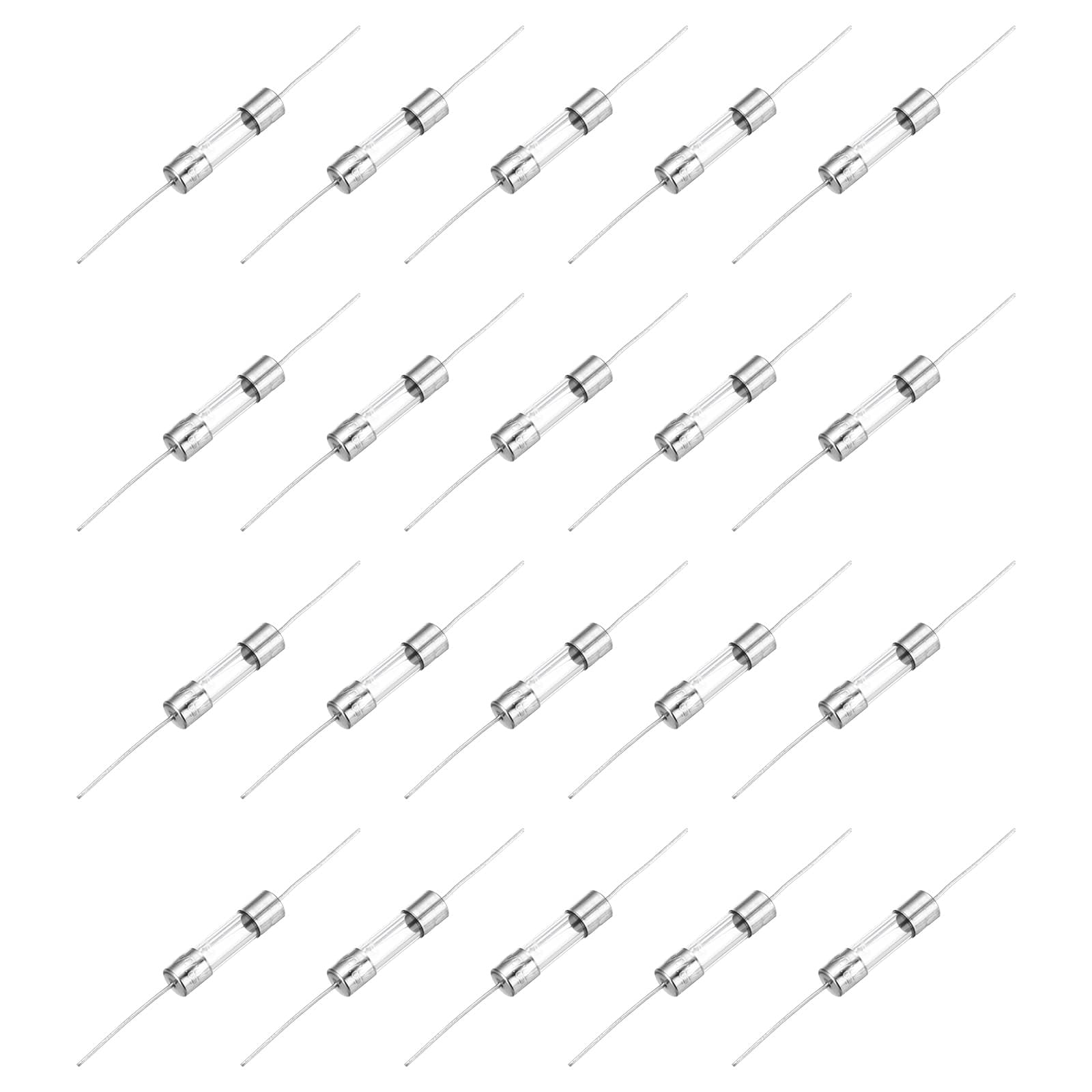 Unique Bargains - 20pcs Glass Tube Fuses, Axial-with Lead Wire 5x20mm 3.15A 250V for Replacing or Repairing Many Home Electronics (F3.15A) price history on PriceWatchPro