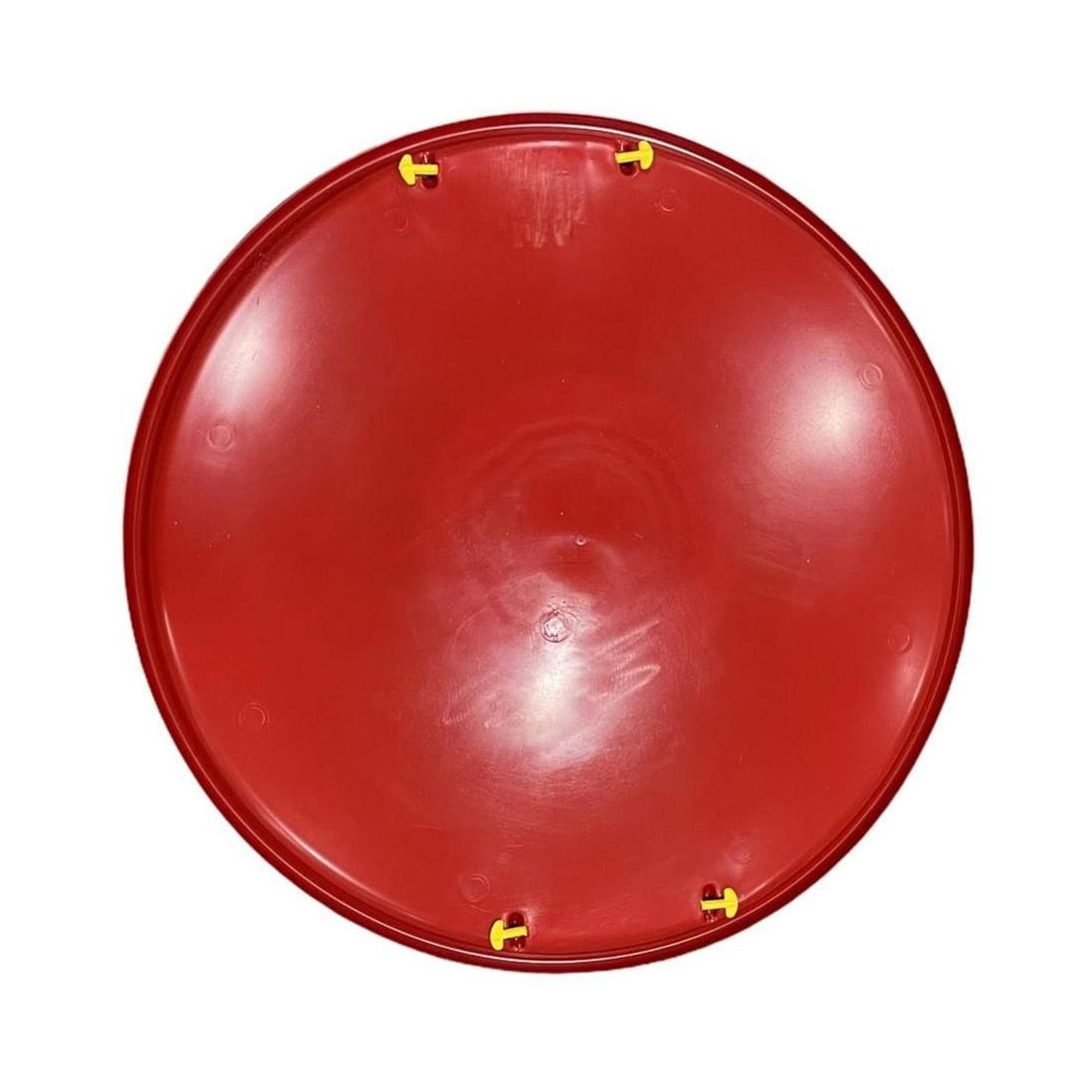 Alt View 10. Babybird Investments - Super Saucer 28 Inch Round Snow Sled | Red | Manufactured here in the USA - Red.