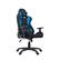 Alt View 13. Arozzi - Forte Mesh Fabric Ergonomic Gaming Chair - Black - Blue Accents.