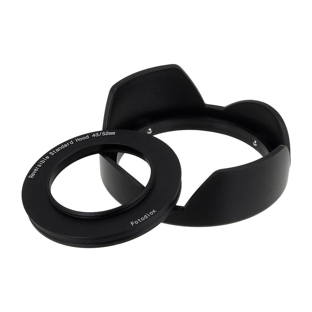 43/52mm  
Reversible Standard Hood  
43/52mm  
Fotodiox