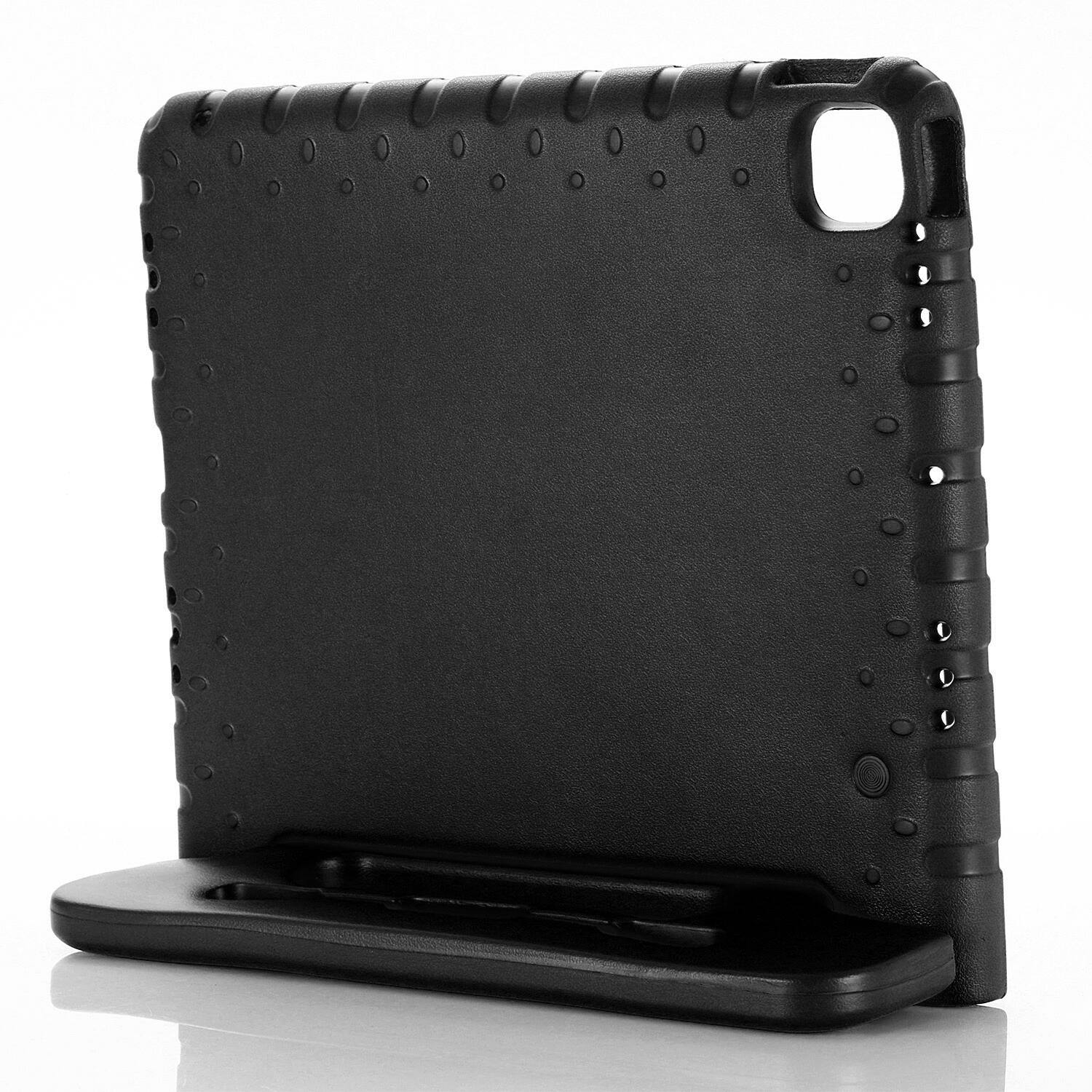 Back. UUCOVER - Kid-Friendly Case for Apple iPad Air 13-inch M4 M3 M2 2026/25025/2024 Tablet Protective Cover with Handle and Kickstand - Black.